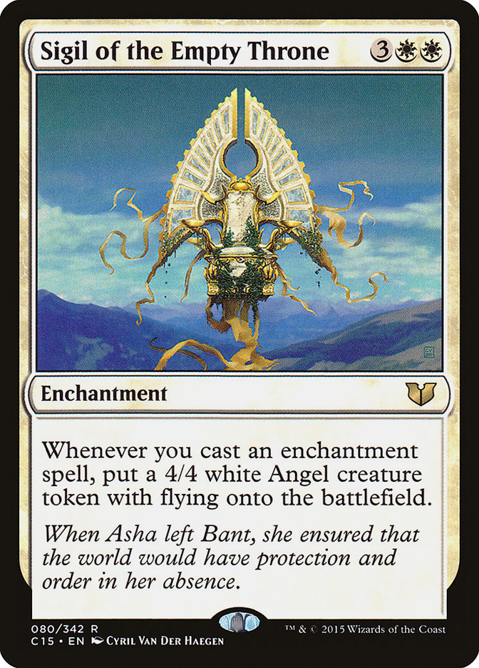 Sigil of the Empty Throne [Commander 2015] | PLUS EV GAMES 