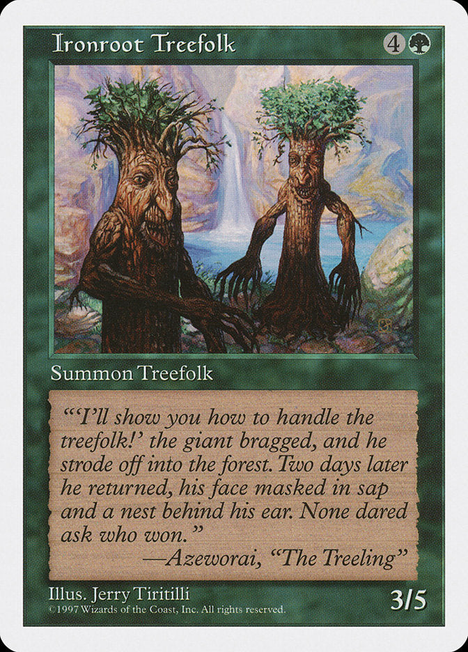 Ironroot Treefolk [Fifth Edition] | PLUS EV GAMES 