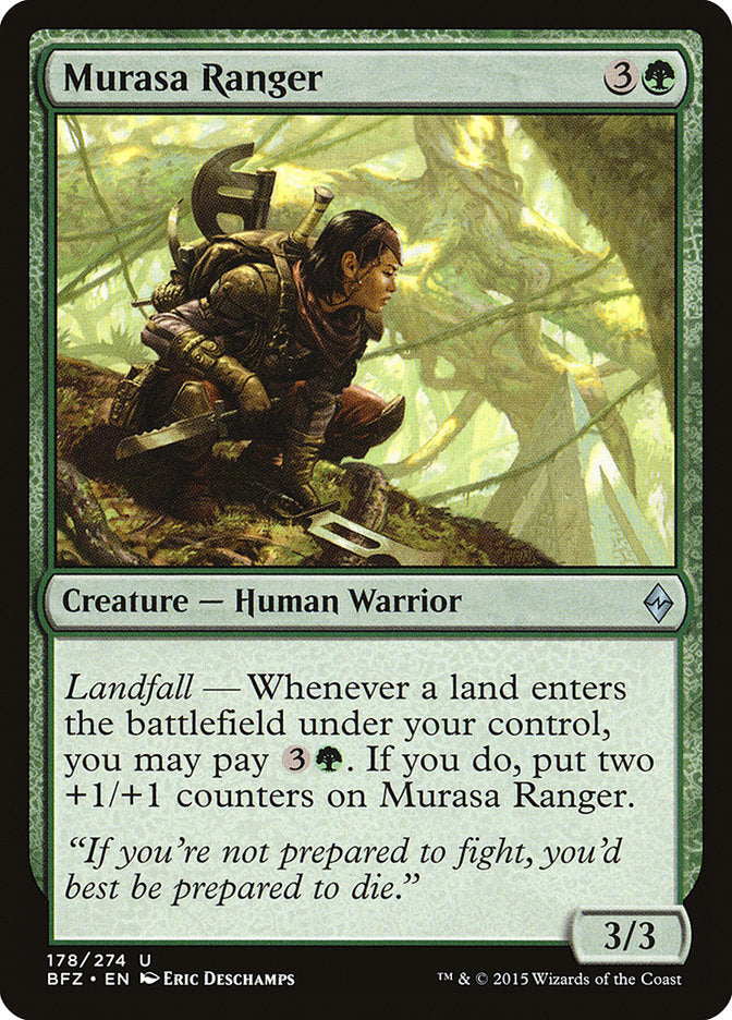 Murasa Ranger [Battle for Zendikar] | PLUS EV GAMES 