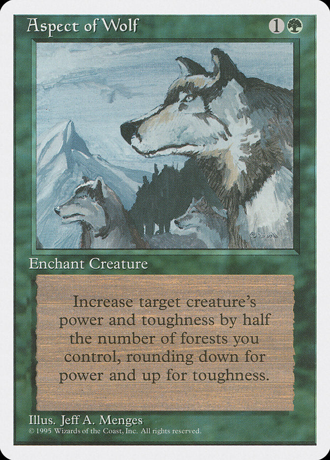 Aspect of Wolf [Fourth Edition] | PLUS EV GAMES 