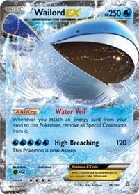 Wailord EX (38) [XY - Primal Clash]