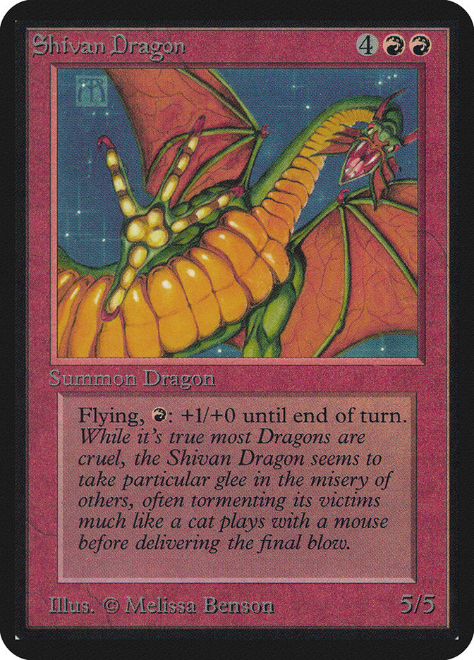 Shivan Dragon [Limited Edition Alpha] | PLUS EV GAMES 