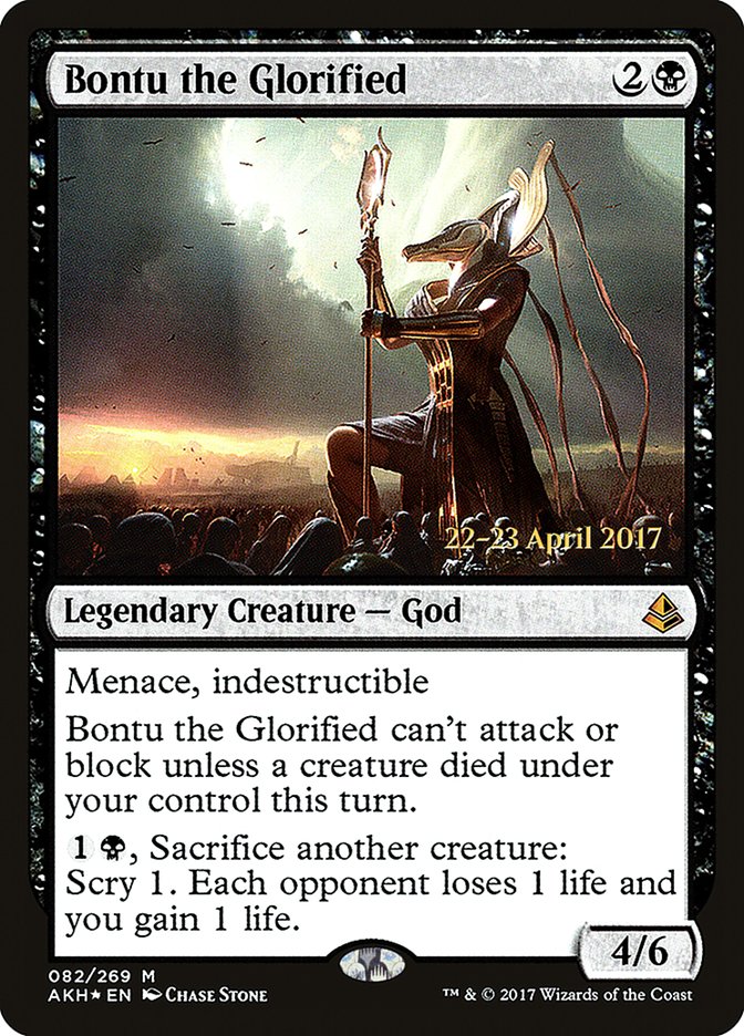 Bontu the Glorified  [Amonkhet Prerelease Promos] | PLUS EV GAMES 