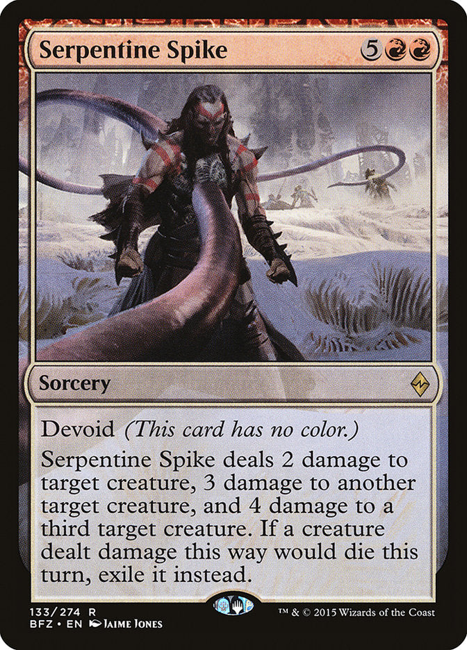 Serpentine Spike [Battle for Zendikar] | PLUS EV GAMES 