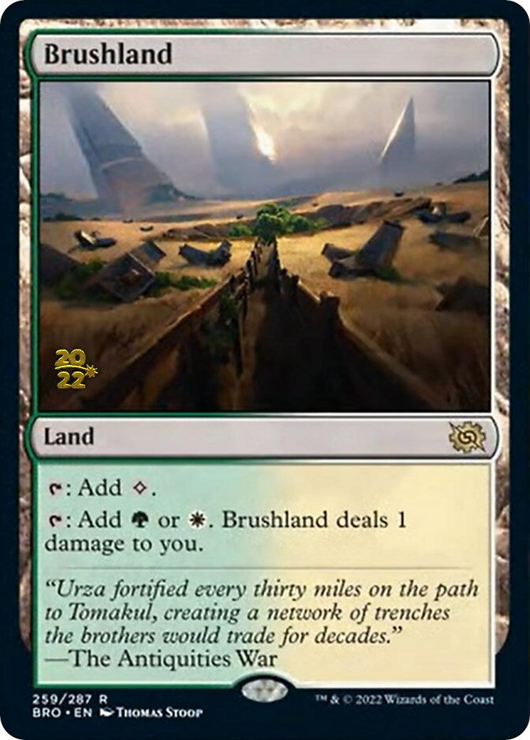 Brushland [The Brothers' War: Prerelease Promos] | PLUS EV GAMES 