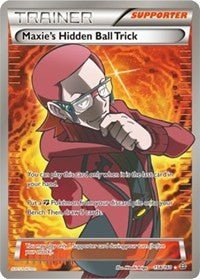 Maxie's Hidden Ball Trick (158 Full Art) (158) [XY - Primal Clash]
