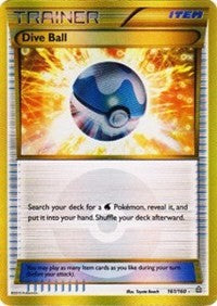 Dive Ball (161 Secret Rare) (161) [XY - Primal Clash]