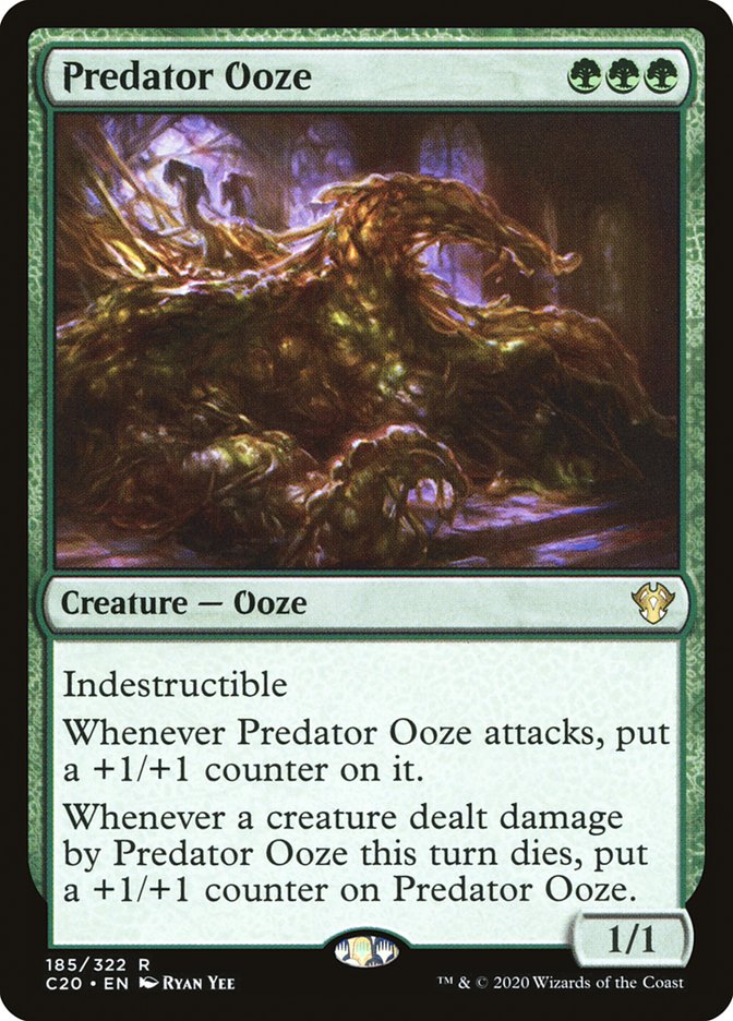 Predator Ooze [Commander 2020] | PLUS EV GAMES 