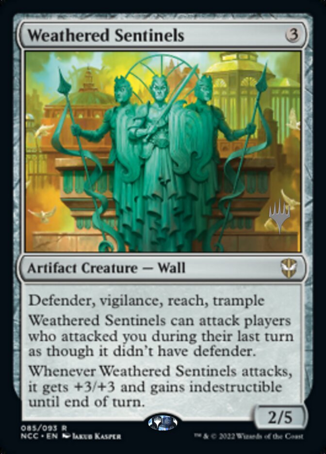 Weathered Sentinels (Promo Pack) [Streets of New Capenna Commander Promos] | PLUS EV GAMES 