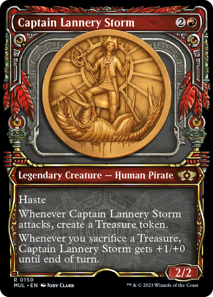 Captain Lannery Storm (Halo Foil) [Multiverse Legends] | PLUS EV GAMES 