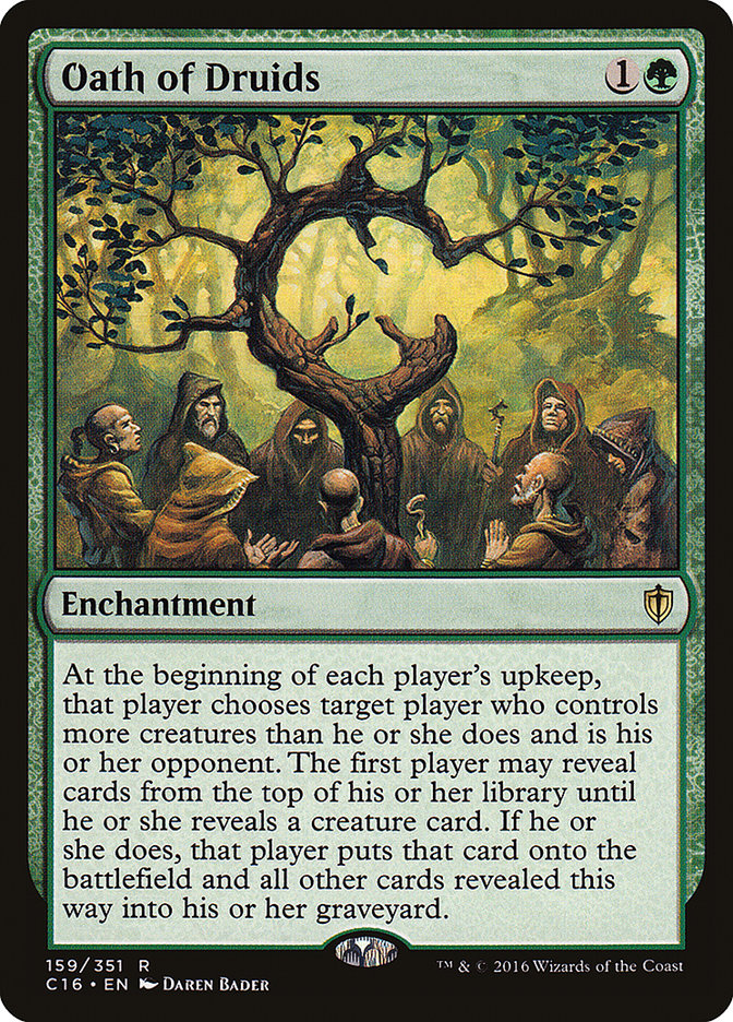 Oath of Druids [Commander 2016] | PLUS EV GAMES 