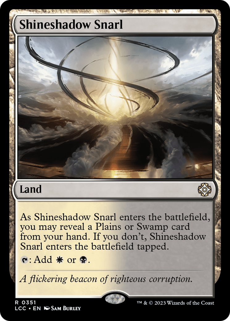 Shineshadow Snarl [The Lost Caverns of Ixalan Commander] | PLUS EV GAMES 