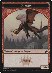 Dragon // Goblin Token [Ravnica Allegiance: Guild Kits] | PLUS EV GAMES 