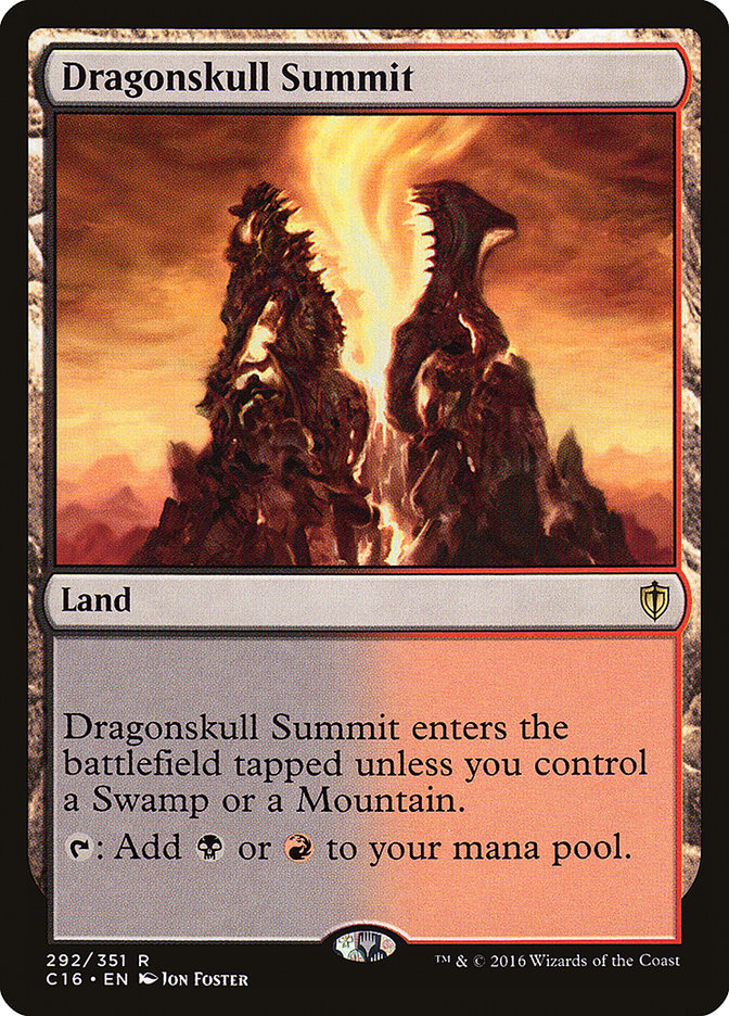 Dragonskull Summit [Commander 2016] | PLUS EV GAMES 