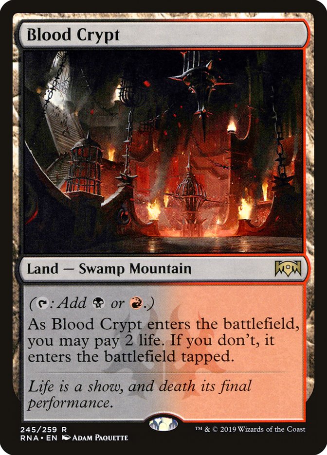 Blood Crypt [Ravnica Allegiance] | PLUS EV GAMES 