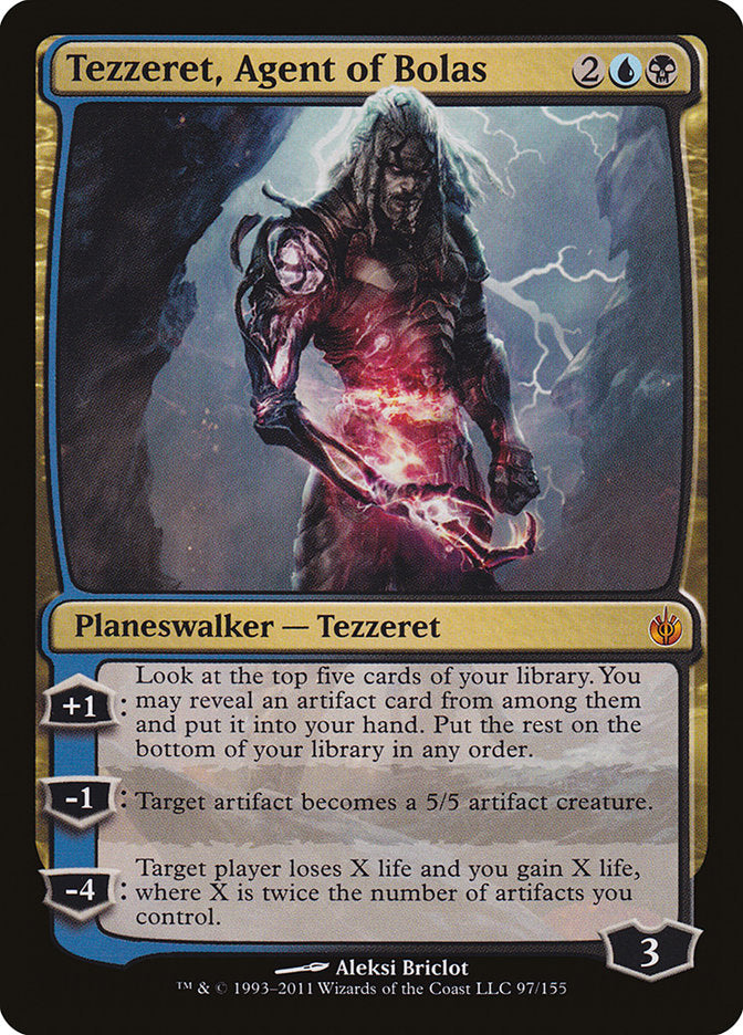 Tezzeret, Agent of Bolas [Mirrodin Besieged] | PLUS EV GAMES 