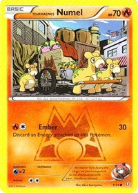 Team Magma's Numel (1) [Double Crisis]