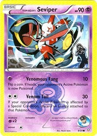 Team Aqua's Seviper (9) [Double Crisis]