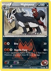 Team Magma's Mightyena (19) [Double Crisis] | PLUS EV GAMES 