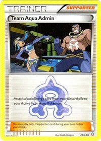 Team Aqua Admin (25) [Double Crisis]