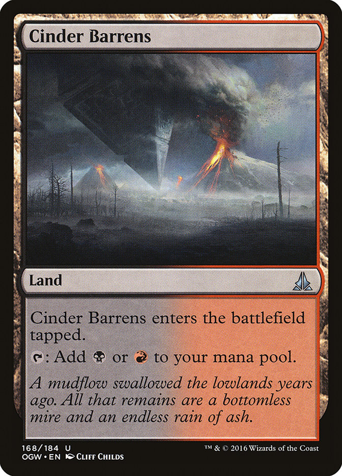 Cinder Barrens [Oath of the Gatewatch] | PLUS EV GAMES 