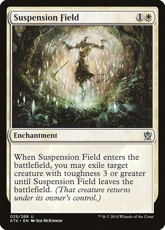 Suspension Field [Khans of Tarkir] | PLUS EV GAMES 