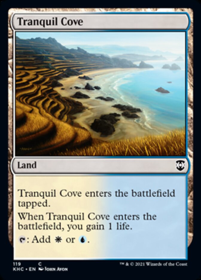 Tranquil Cove [Kaldheim Commander] | PLUS EV GAMES 