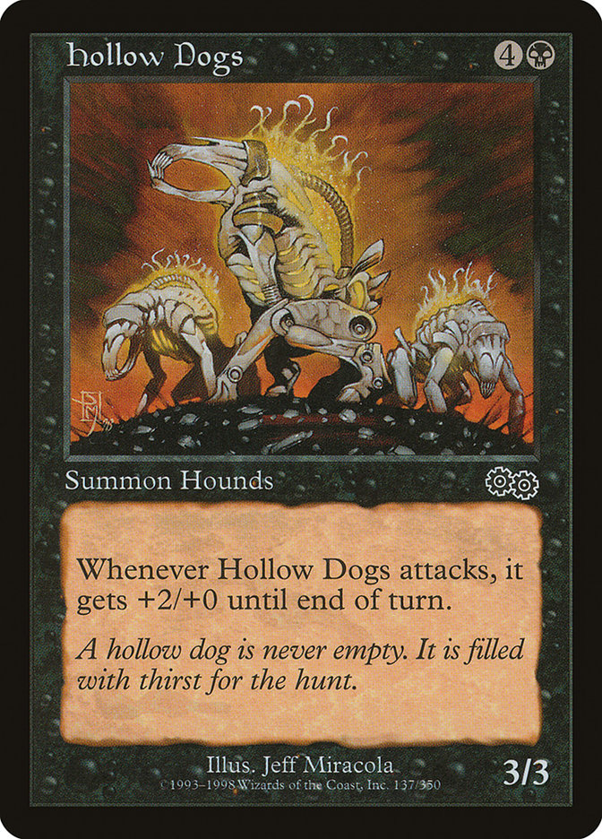 Hollow Dogs [Urza's Saga] | PLUS EV GAMES 