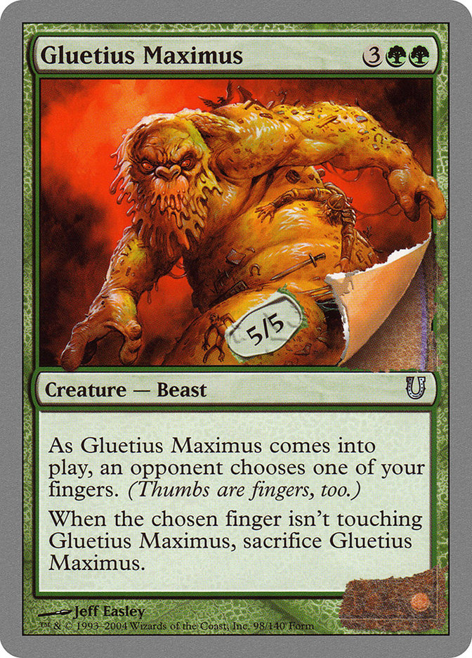 Gluetius Maximus [Unhinged] | PLUS EV GAMES 