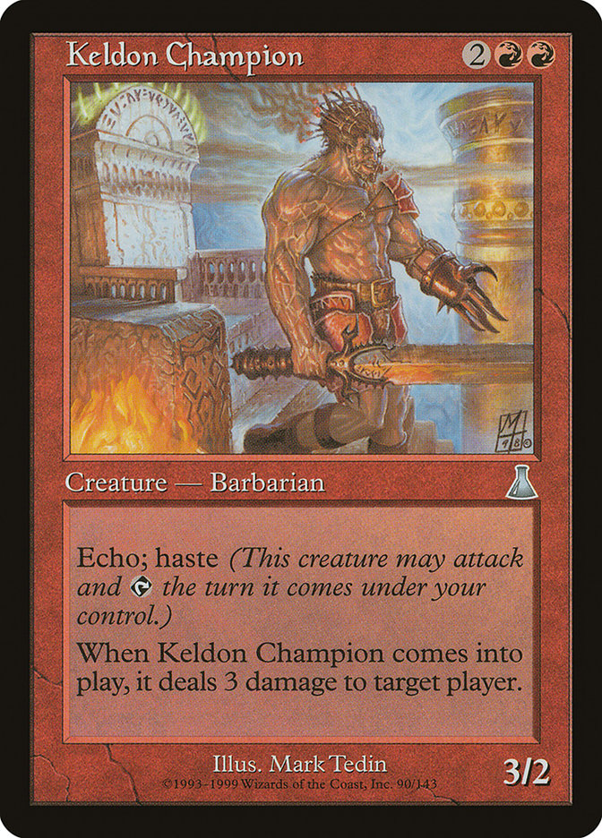 Keldon Champion [Urza's Destiny] | PLUS EV GAMES 
