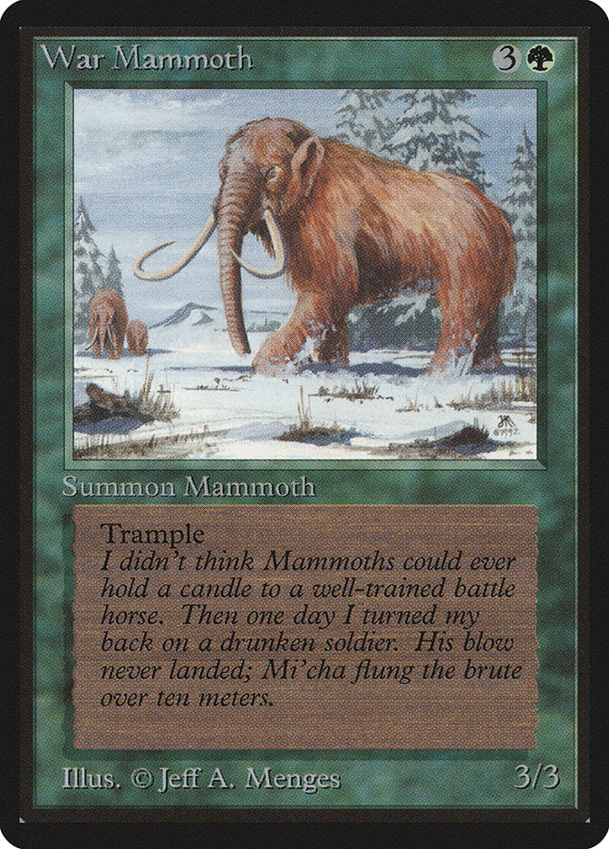 War Mammoth [Limited Edition Beta] | PLUS EV GAMES 