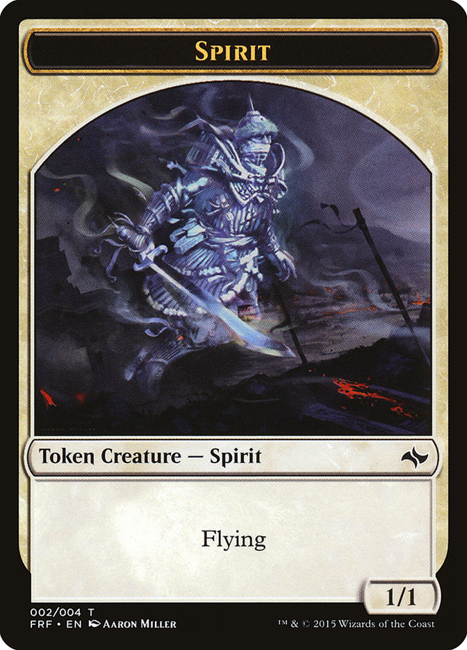 Spirit [Fate Reforged Tokens] | PLUS EV GAMES 