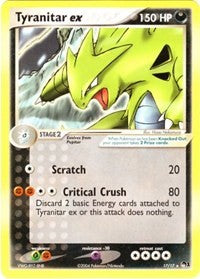 Tyranitar ex (Non-Holo) (17) [POP Series 1] | PLUS EV GAMES 