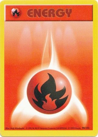 Fire Energy (98/102) [Base Set (Shadowless)] | PLUS EV GAMES 