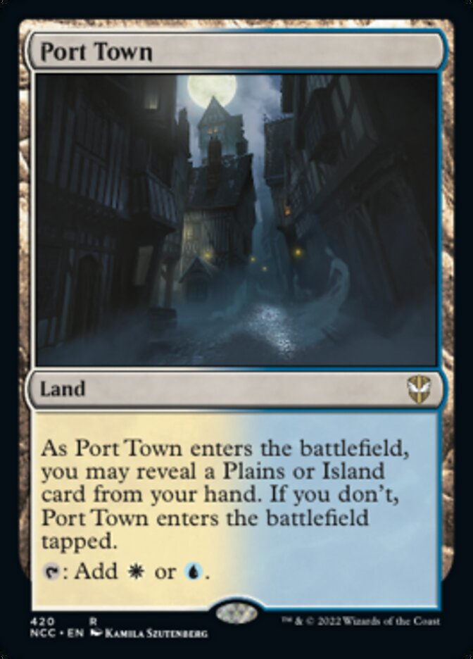 Port Town [Streets of New Capenna Commander] | PLUS EV GAMES 