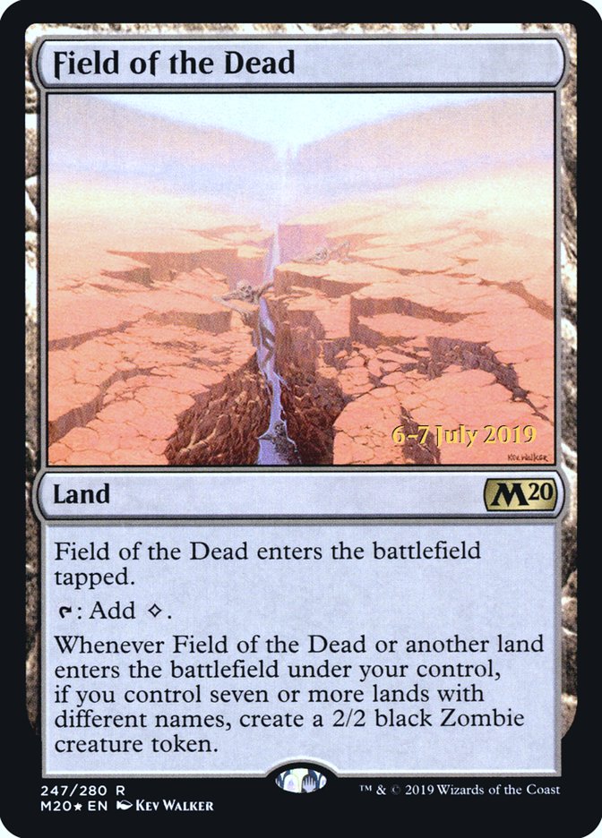 Field of the Dead  [Core Set 2020 Prerelease Promos] | PLUS EV GAMES 