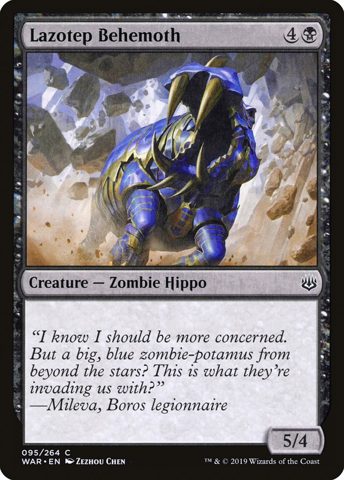 Lazotep Behemoth [War of the Spark] | PLUS EV GAMES 
