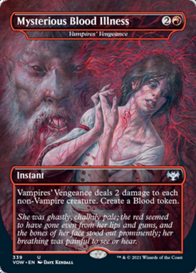 Vampires' Vengeance - Mysterious Blood Illness [Innistrad: Crimson Vow] | PLUS EV GAMES 