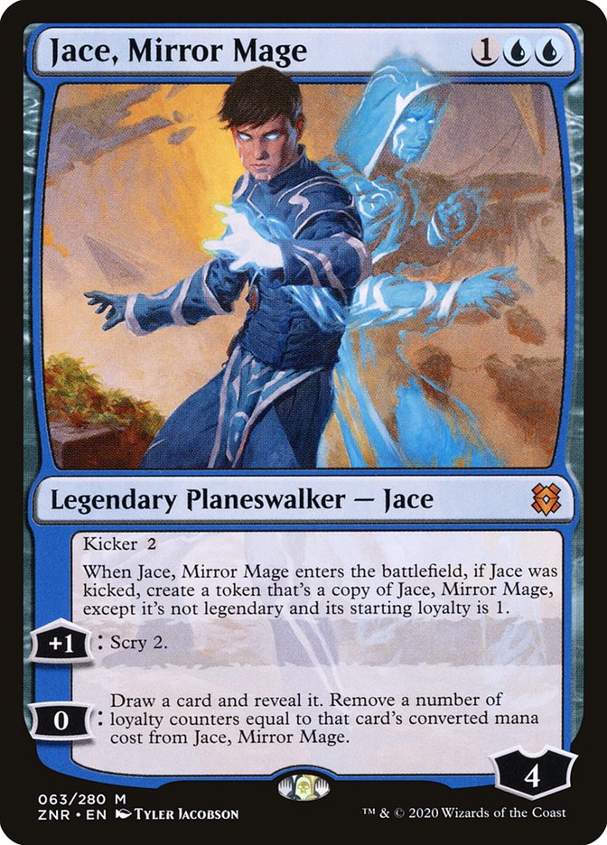 Jace, Mirror Mage [Zendikar Rising] | PLUS EV GAMES 