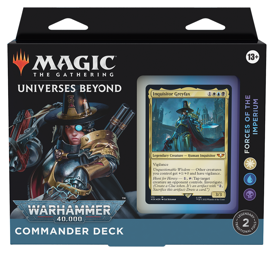 Warhammer 40,000 - Commander Deck (Forces of the Imperium) | PLUS EV GAMES 