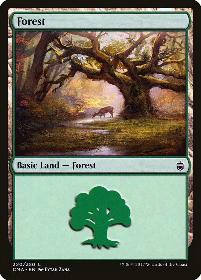 Forest (320) [Commander Anthology] | PLUS EV GAMES 