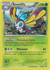 Beautifly (5) [XY - Roaring Skies] | PLUS EV GAMES 