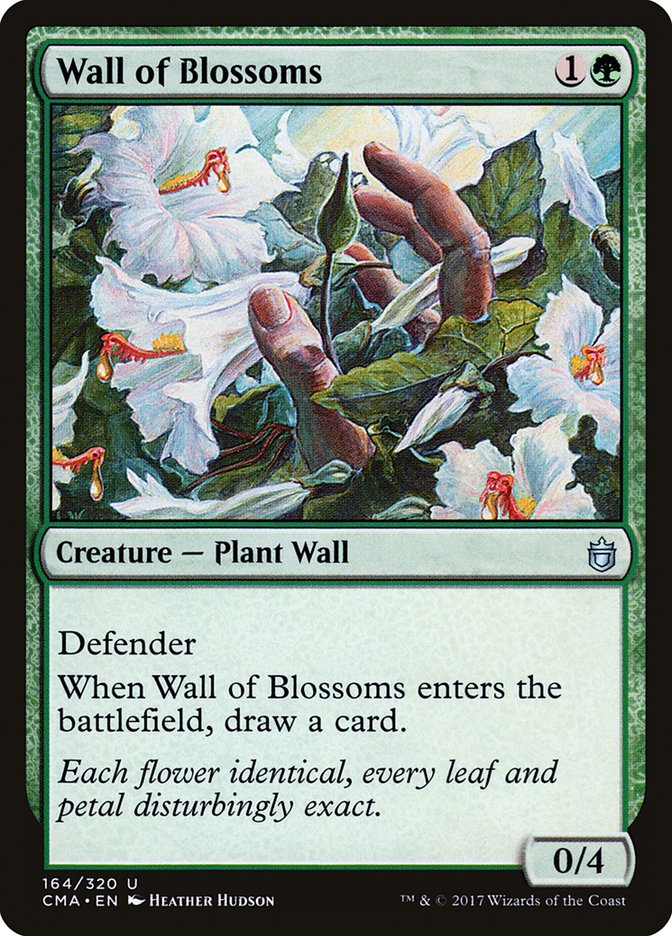 Wall of Blossoms [Commander Anthology] | PLUS EV GAMES 