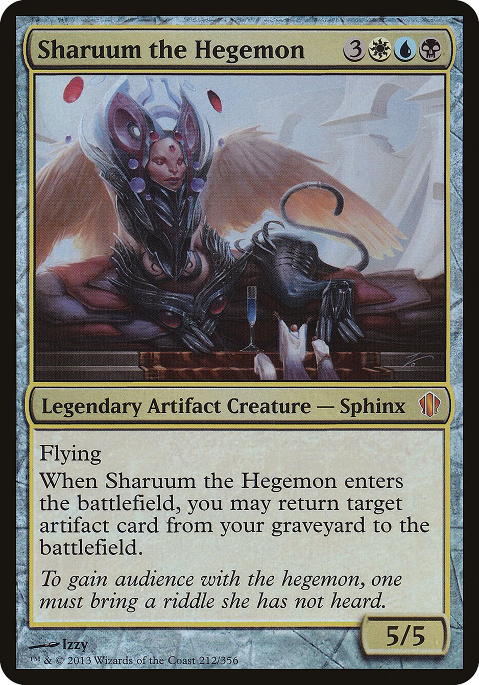 Sharuum the Hegemon (Oversized) [Commander 2013 Oversized] | PLUS EV GAMES 