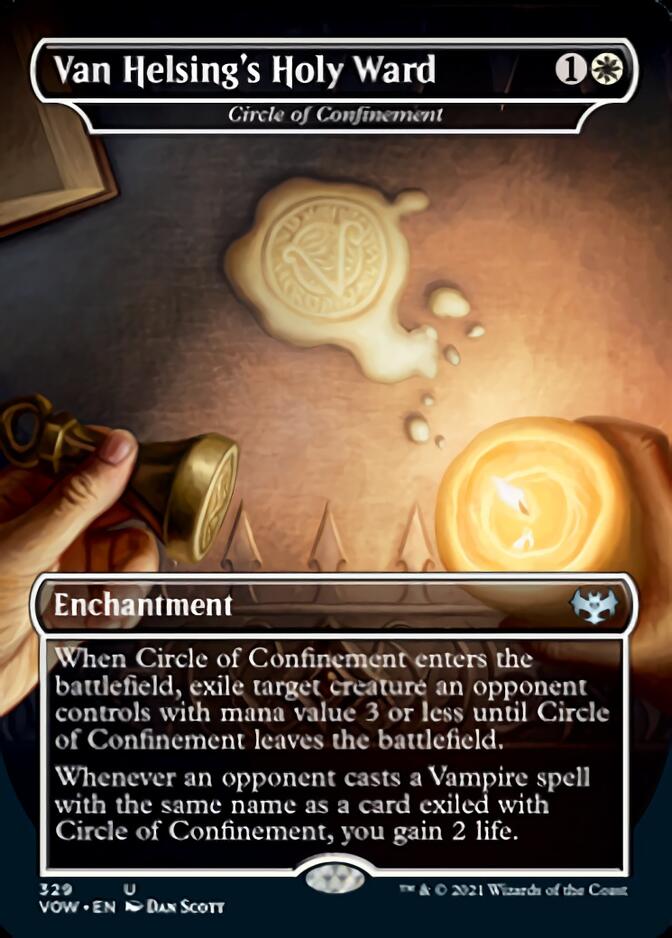 Circle of Confinement - Van Helsing's Holy Ward [Innistrad: Crimson Vow] | PLUS EV GAMES 