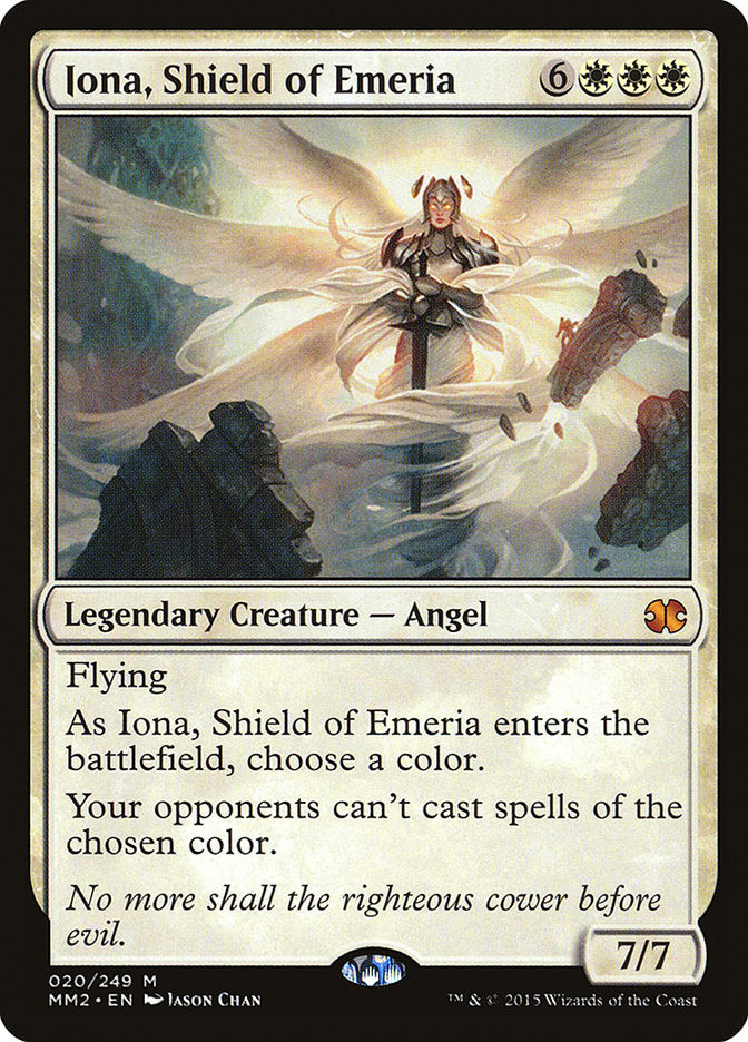 Iona, Shield of Emeria [Modern Masters 2015] | PLUS EV GAMES 