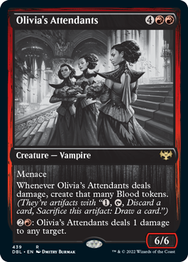 Olivia's Attendants [Innistrad: Double Feature] | PLUS EV GAMES 