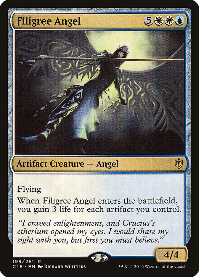 Filigree Angel [Commander 2016] | PLUS EV GAMES 