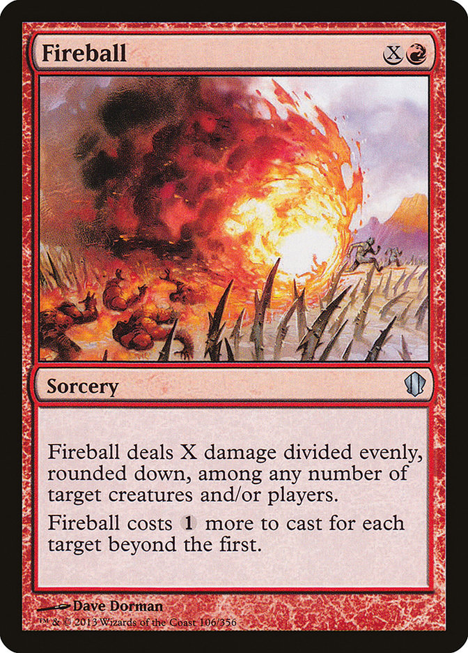 Fireball [Commander 2013] | PLUS EV GAMES 