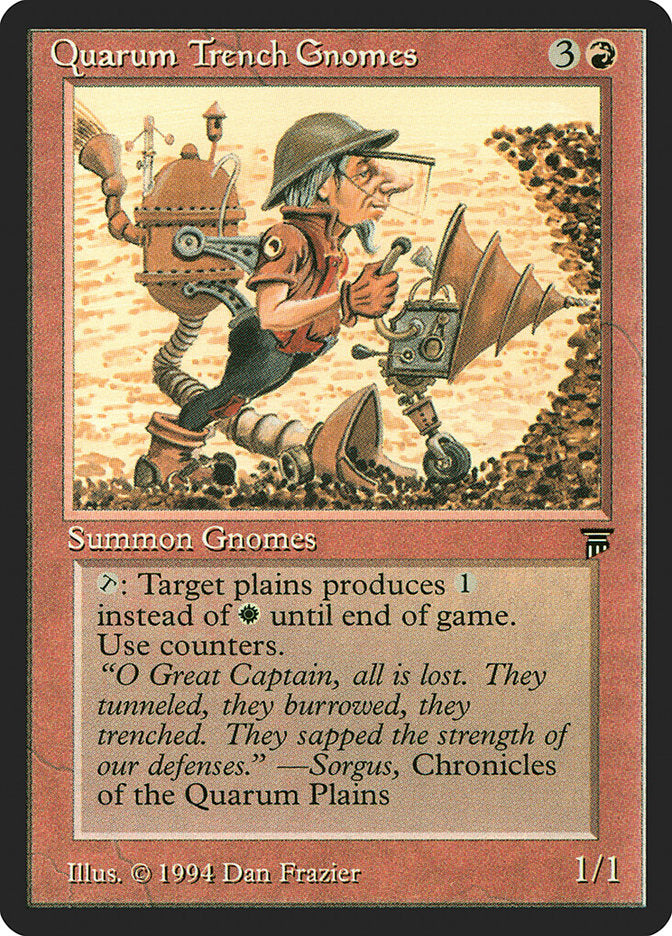 Quarum Trench Gnomes [Legends] | PLUS EV GAMES 